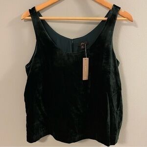 Brand new J. Crew Velvet Tank Top Sleeveless